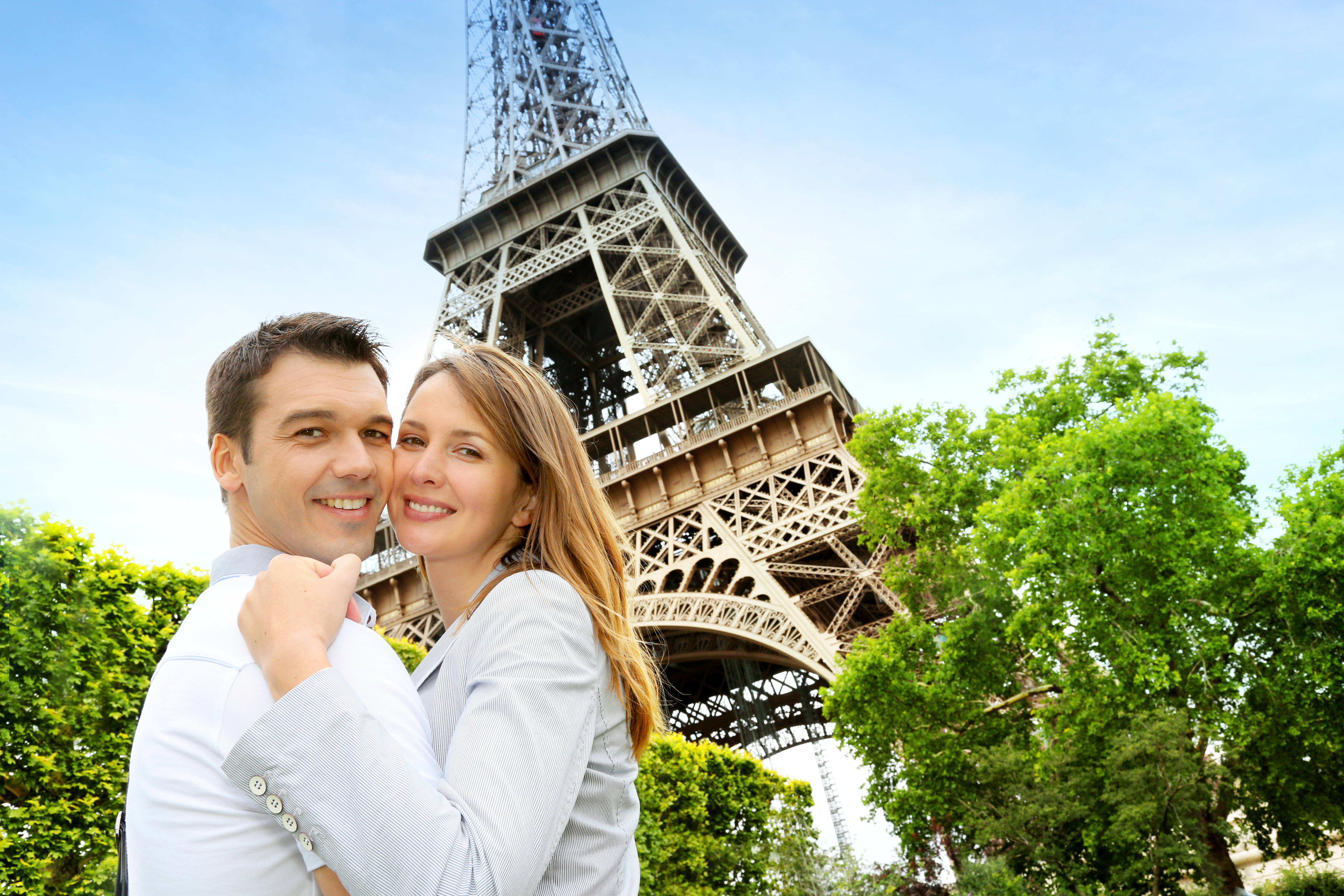 Eiffel towering a chick