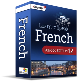 eLanguage Learn to Speak French - School Edition